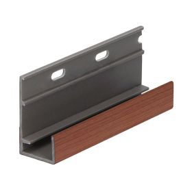 Omrandingsprofiel met ontwatering Keralit Californian Redwood - Classic (bestelnr. 2809)
