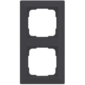 Opus 55 Inform afdekraam Tweevoudig antraciet - zijdeglans
