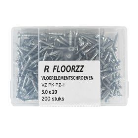 R Floorzz schroeven 3.0 x 20 (200 stuks)