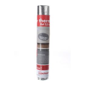 Radiatorfolie zilver 50cm x 2.5m