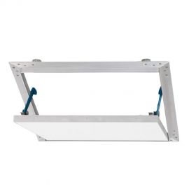 Rug Semin inspectieluik alulight deco aluminium 2x12.5mm GBKI voor wand- en plafondmontage