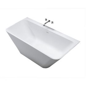 Wiesbaden Solid Surface semi-vrijstaand bad type 3 1790x845x575
