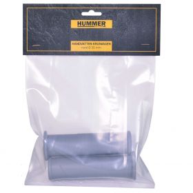 Handvat 30 mm rond grijs (set verpakt) - NL-fabricaat