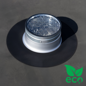 Solatube diameter 35cm Cradle Eco plat dak buitenzijde