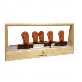 SUPER PROF Spackmesset met softgrip spackmessen