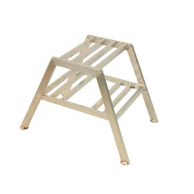 Stukadoorsbankje 50cm 2-treden aluminium