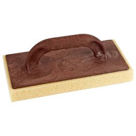 Schoonmaakspons kunststof 280x140x30 mm. 4 mm ingesneden