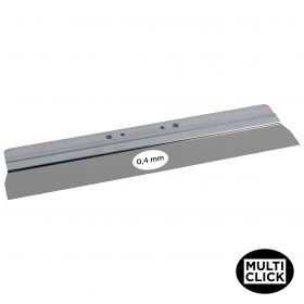 Super Prof Multi Click wand-/vloerschraperblad aluminium - 0,4 mm