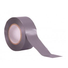 Buisisolatie tape grijs 30mm/20m