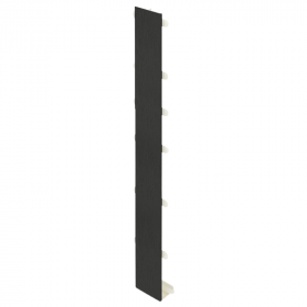 Tussenstuk 350mm Keralit dakrand Grafietzwart - Classic (bestelnr. 2848)