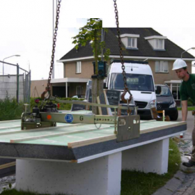 Unidek toebehoren: Zaagbok 500 x 1200 x 500 mm