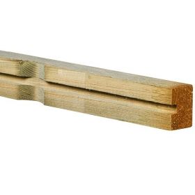 Vurenhout klasse C - Ventilatielat Gekeepte Lat - 22x50mm geimpregneerd- 420cm