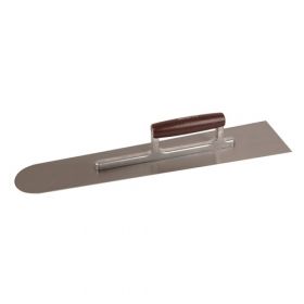Vloerspaan 280x110 mm rond dikte 1.2mm