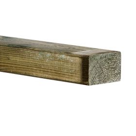Vuren C Geschaafd Druk Geïmpregneerd - 50x75mm (420cm) (nettomaat 44x70mm)