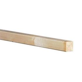 Vuren C Geschaafd - 50x50mm (nettomaat 44x44mm) (480cm)