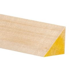 Vuren Mastiekhoek / Mastiekschroot / Mastiekrib 75x75 (420cm)