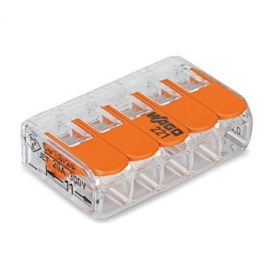 Wago Lasklem 5-voudig tot 4mm2
