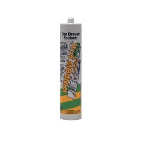 Zwaluw Windowseal Plus beglazingskit wit 310ml
