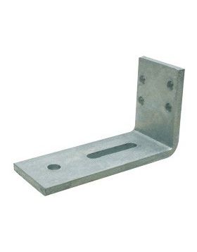 Hoekanker Zwaar 100X170mm 70x10mm (Gat: 65x13) Thermisch Verzinkt (type 47) - per stuk