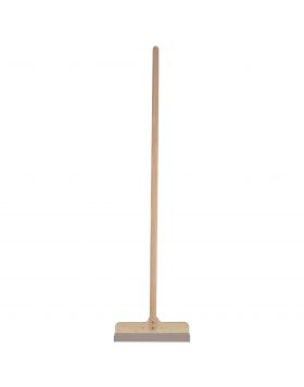 Wand-/vloerschraper met houten steel hoog model - 0,7 mm