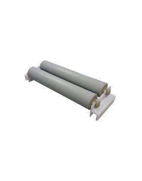Schoonmaakrollenset. 2 rollen (dicht model). kunststof