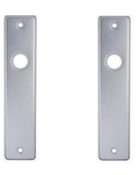 Kortschild blind aluminium f1 per paar