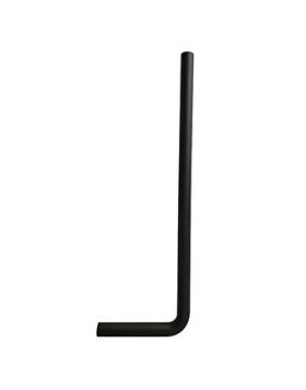 Riko mat-zwart vloerbuizen 750x220x32 lang