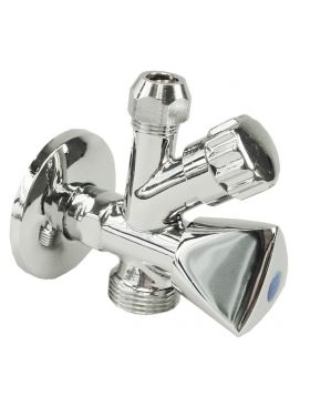 Saniville combinatie kraantje 1/2 x 3/4 x 10mm