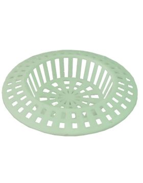 Afvoerzeef douche 70mm kunststof wit