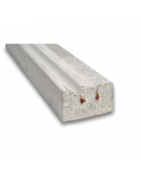 Betonlatei 140 cm doorsnee 60X100MM schoonwerk met waterhol