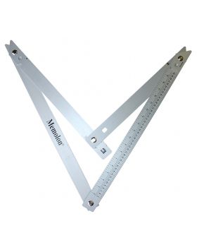 Memolon opvouwbare aluminium bouwhaak - 122 x 122 x 172 cm