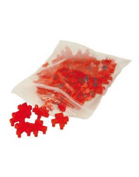 Tegelkruisjes / Tegelafstandhouders multi 6 + 7 mm zak a 50 stuks rood