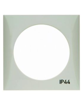 Hager Berker Afdekraam 1V Flw Polarwit Hg Integro 