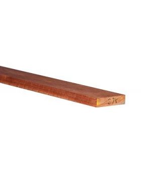 Hardhout Aftimmerlat Geschaafd - 400cm (28x140mm)