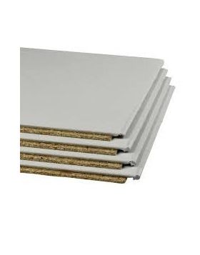 Agnes One-Step Plafondpaneel 1220x620x12mm Wit Stuc per pak a 3,03m2 (4 stuks)