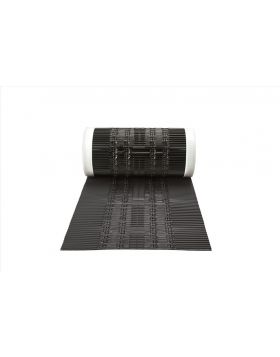 Ubbink Airtec Hoek- en nokkeperband antraciet aluminium 5m/rol