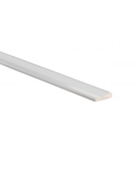 Grenen architraaf RAL 9010 voorgelakt FSC 28 x 95 mm 480 cm - set van 2 stuks