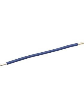 Bedradingsbrug beide zijden met 11 mm adereindhuls 6 mm2 blauw 480 mm | 25 stuks