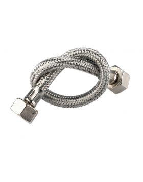 Best Design RVS Flexslang 2 x binnendraad 35 cm 1/2" x 1/2"
