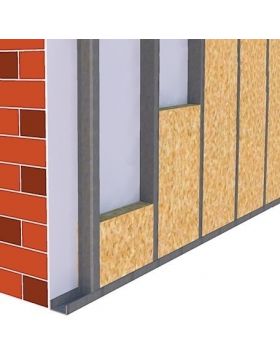 Bestaande tussenmuur / wand isoleren met metal stud