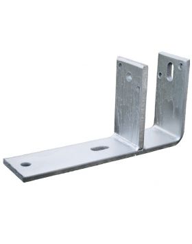 F-Anker B=71mm 150X250mm 80X10mm Electrolytisch Verzinkt - per stuk