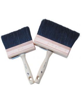 Blokkwast SUPER PROF. zwart haar. houten steel. 3 x 12 cm