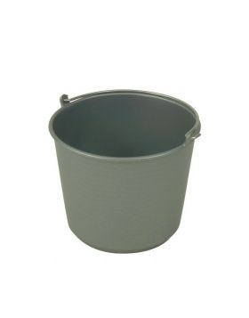 Bouwemmer grijs 12 liter