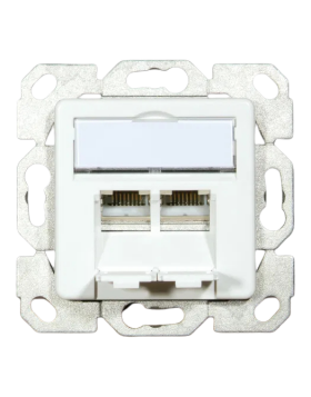 Opus 55 AMJ 45 data-aansluitdoos CAT 5e polarwit