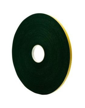 Paneltape - Zwaluw / Den Braven - 12x3 mm - Zwart - Rol a 25 meter
