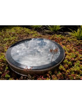 Deplosun 300 eco voor platdak met alleen D-tube