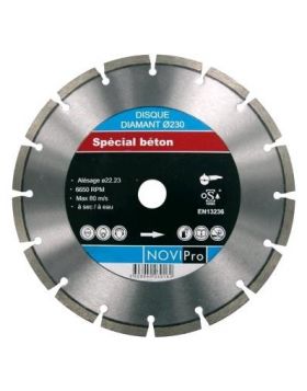 Bouwbestel diamantschijf laser asgat 22.23 230mm