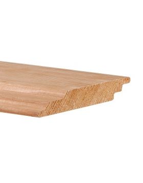 Western Red Cedar Dubbel Halfhouts Rabat R18 22x150x4600mm (INFORMEER NAAR DE LEVERTIJD)
