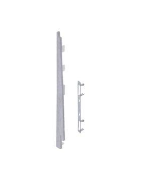Eindkap connector links voor Keralit potdekselpaneel (5 stuks) Wit eiken - Modern eiken (bestelnr. 2874)