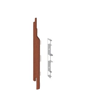 Eindkap connector links voor Keralit sponningdeel 143mm (5 stuks) Californian Redwood - Classic (bestelnr. 2860)